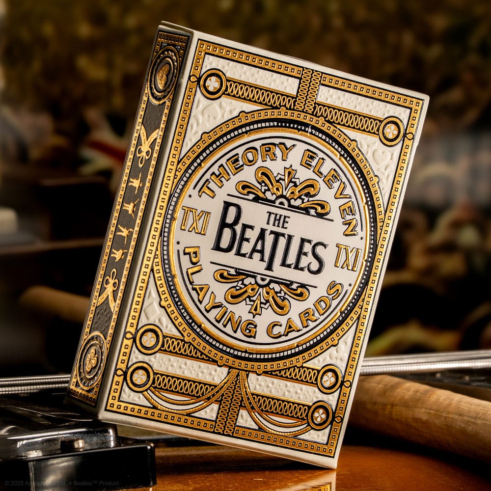 The Beatles som spiller kort hvit spesialutgave