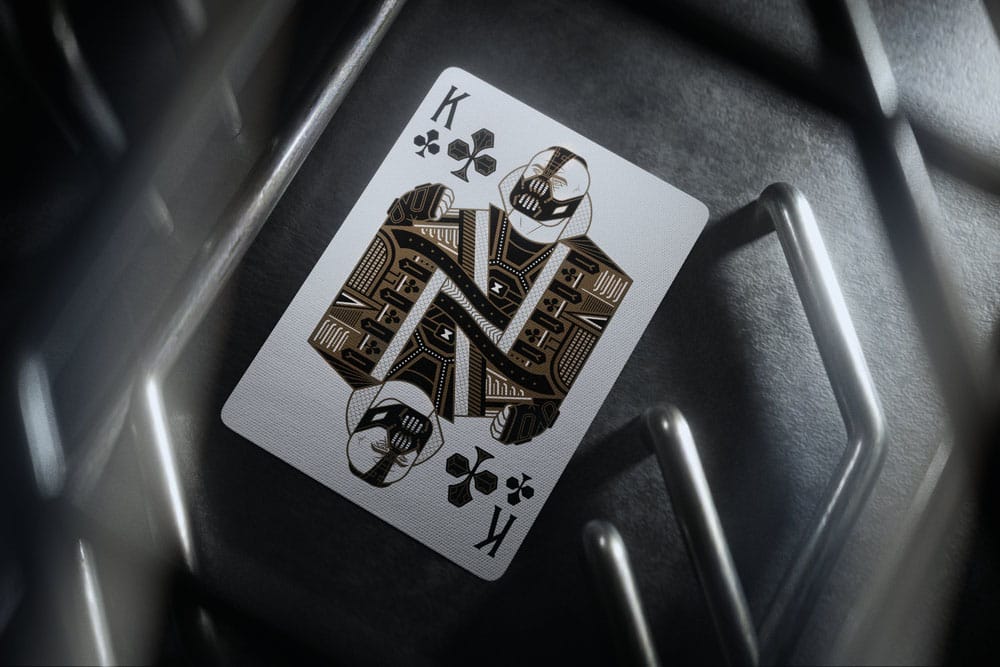 Les cartes à jouer à la trilogie Dark Knight