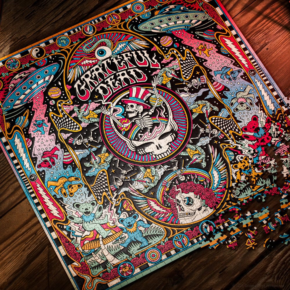 Grateful Dead višedimenzionalna slagalica (1000 dijelova)