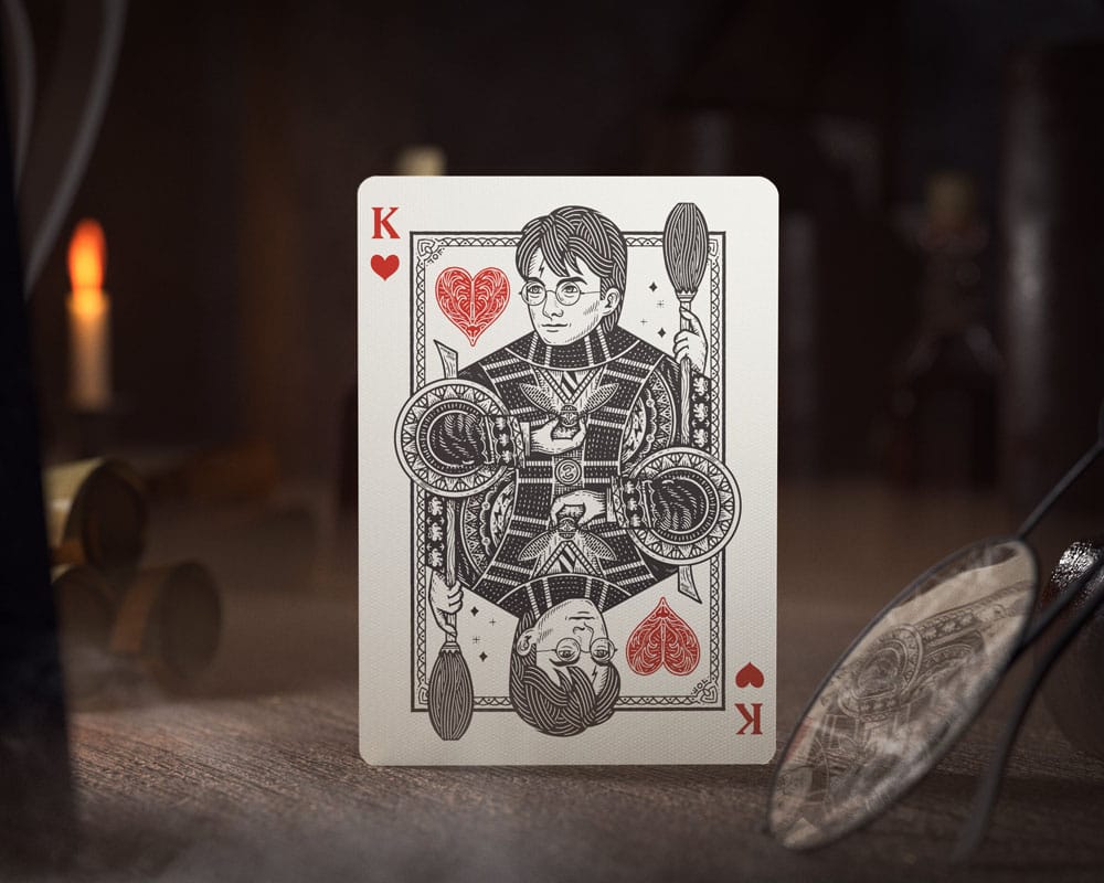 Cartes à jouer à Harry Potter Version bleue