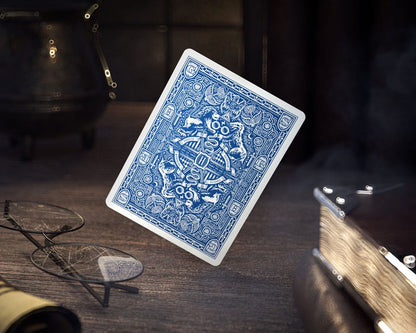 Cartes à jouer à Harry Potter Version bleue