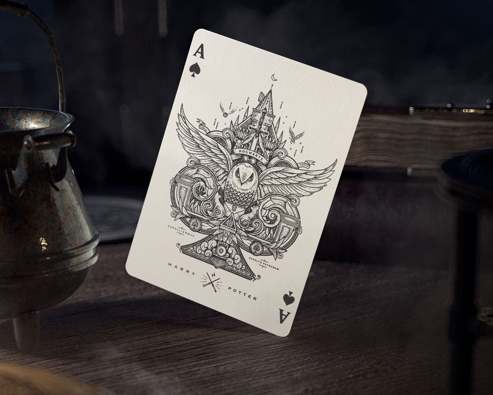 Cartes à jouer à Harry Potter Version bleue