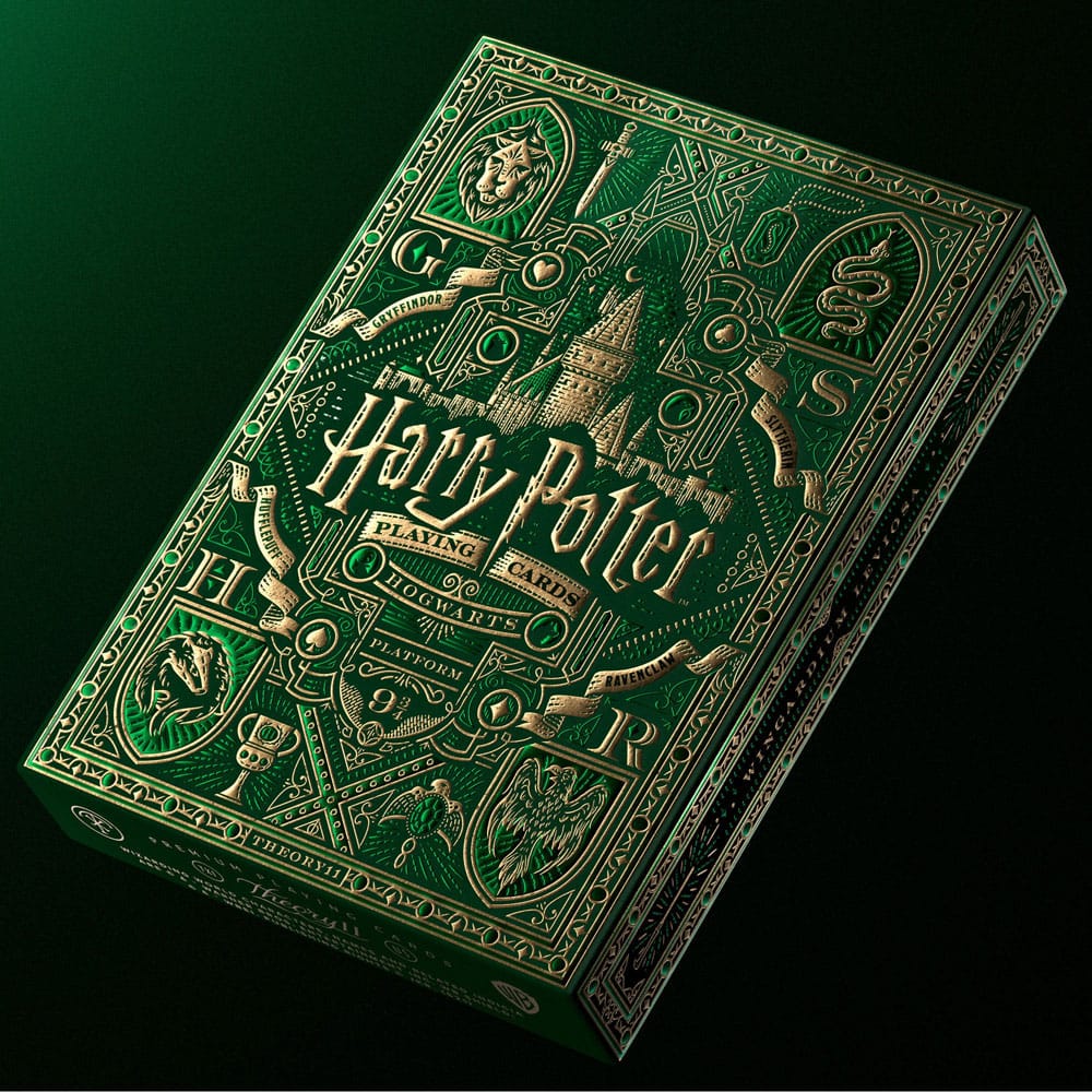 Harry Potter spielen Karten grüne Version