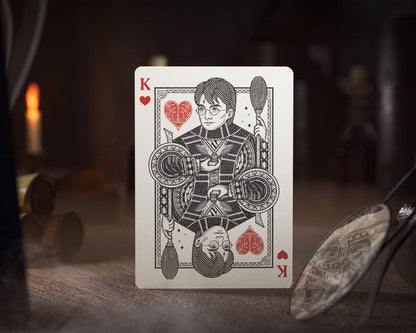 Harry Potter spielt Karten gelbe Version