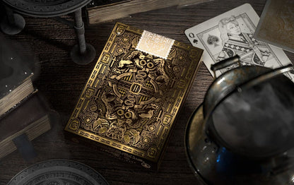 Harry Potter spielt Karten gelbe Version