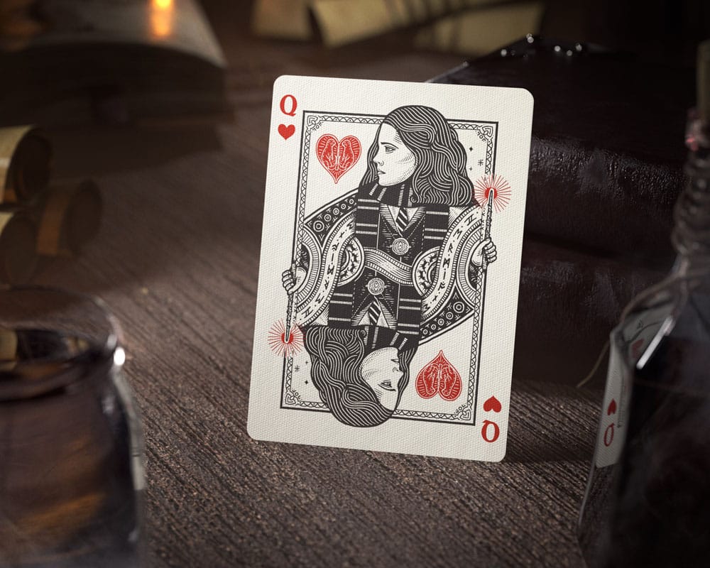 Harry Potter spielt Karten gelbe Version