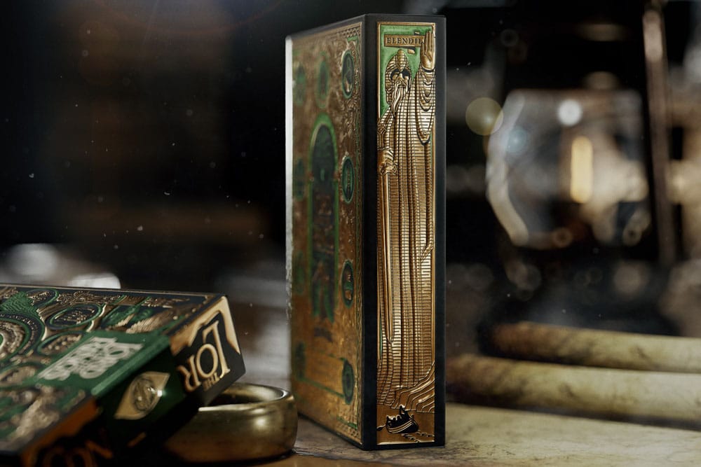 Lord of the Rings som spelar kort Premium Box Set (4 däck)
