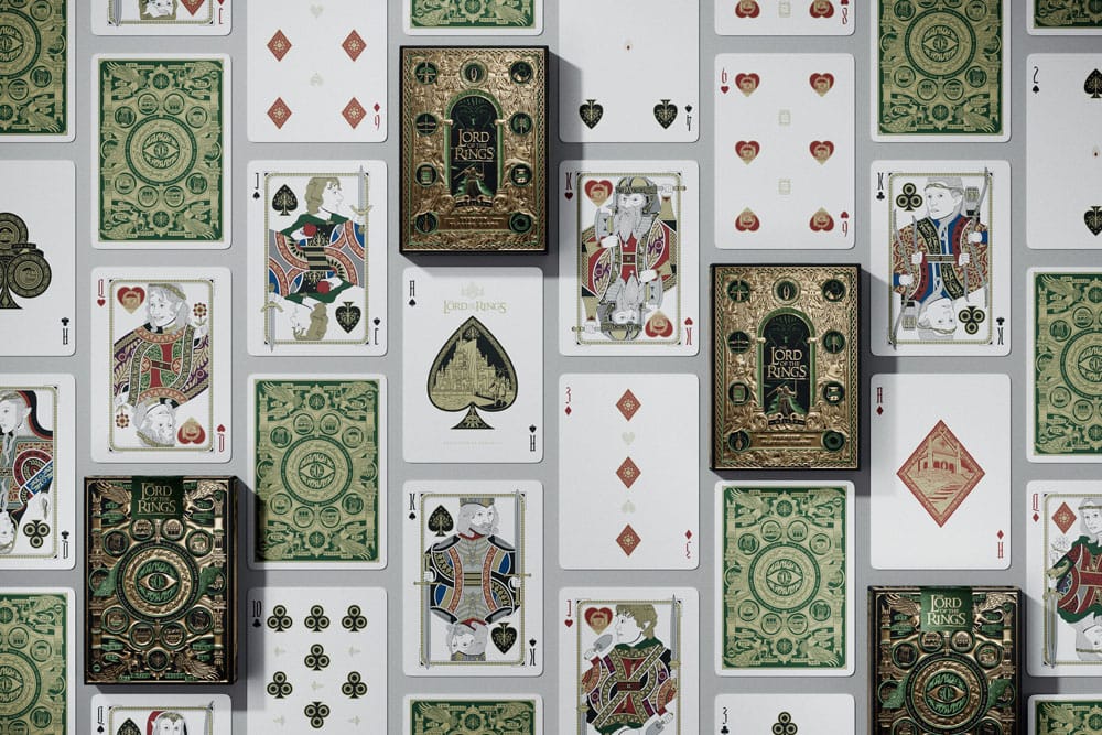 Le carte da gioco del Signore degli Anelli