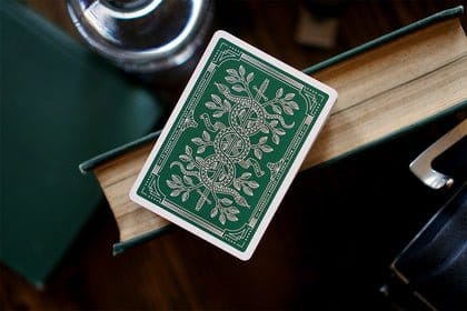 Teori 11 Spillekort Monarch Green