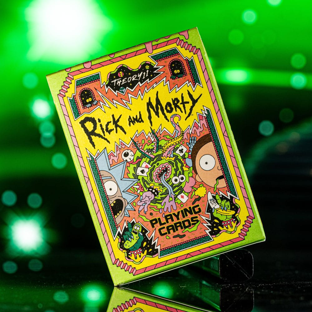 Rick og Morty spiller kort