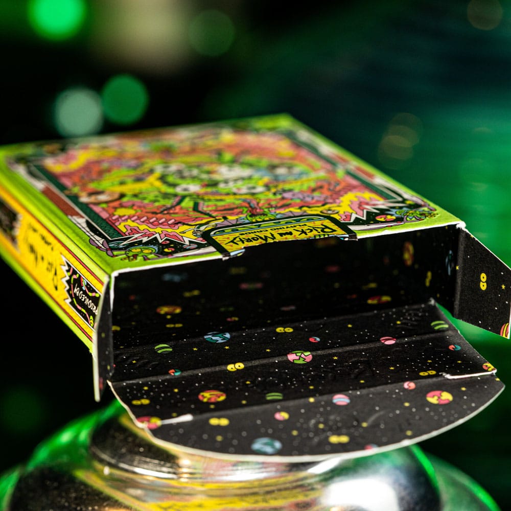 Rick og Morty spiller kort