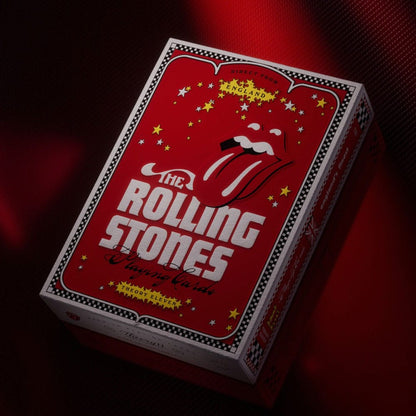 Rolling Stones som spiller kort