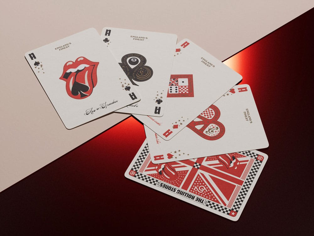 Le carte da gioco dei Rolling Stones