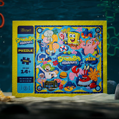 SpongeBob SquarePants multidimensionelt puslespil (1000 brikker)