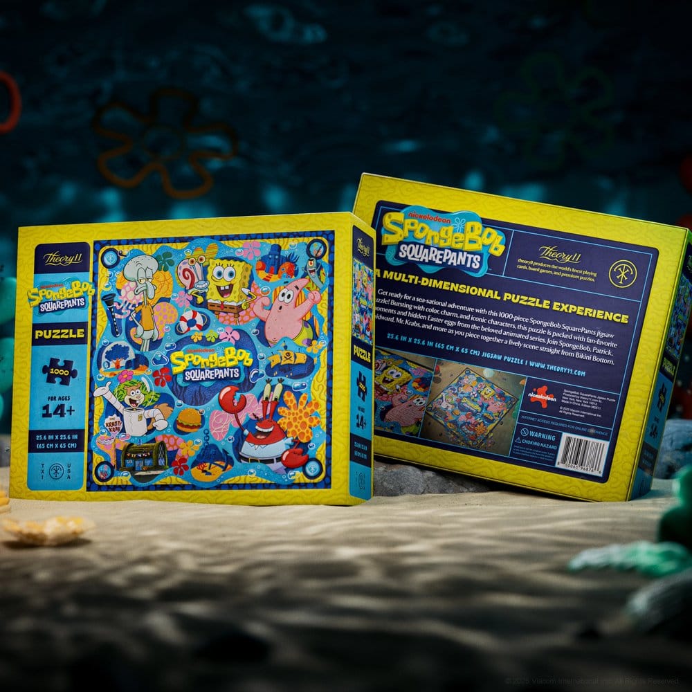 SpongeBob SquarePants multidimensionelt puslespil (1000 brikker)