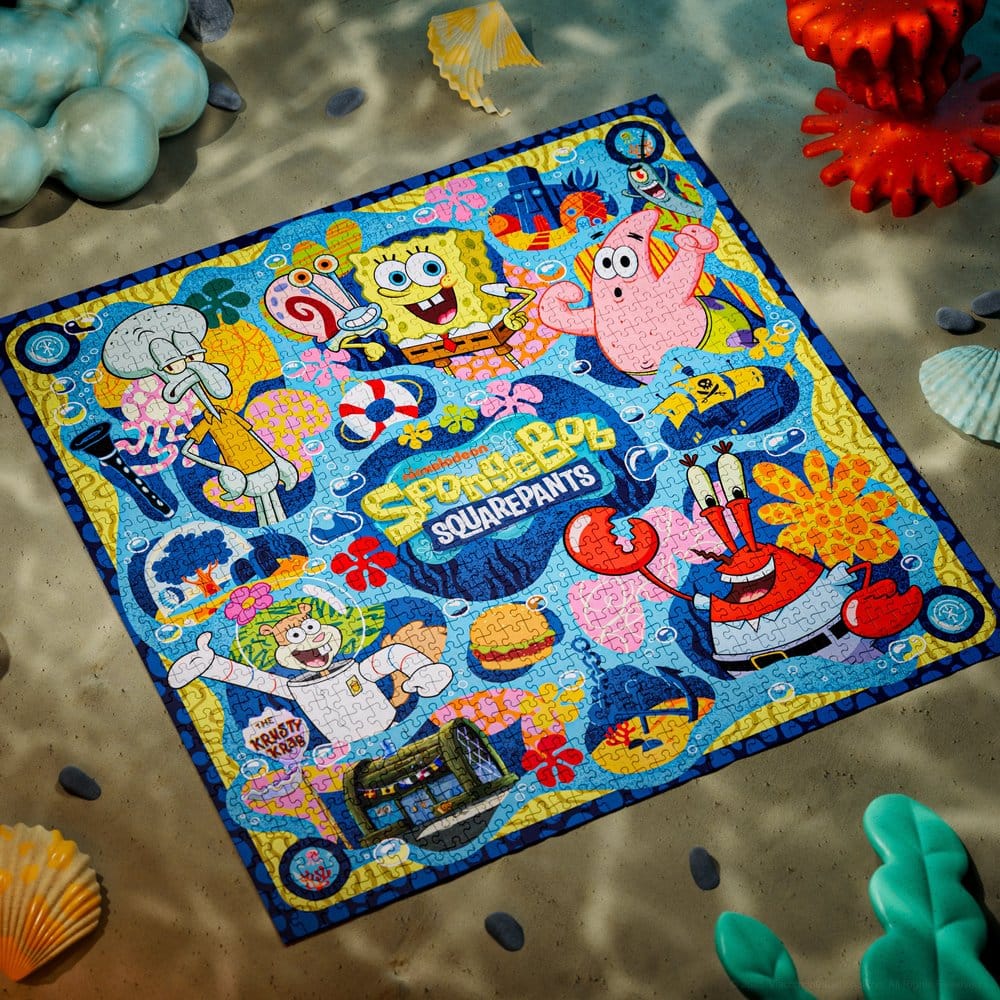 SpongeBob SquarePants multidimensionelt puslespil (1000 brikker)
