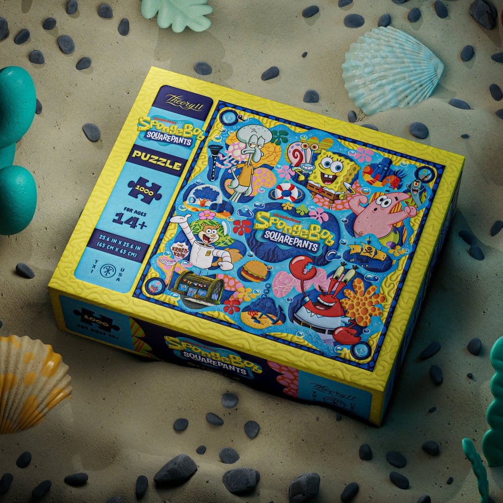 SpongeBob SquarePants multidimensionelt puslespil (1000 brikker)