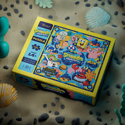 SpongeBob SquarePants multidimensionelt puslespil (1000 brikker)