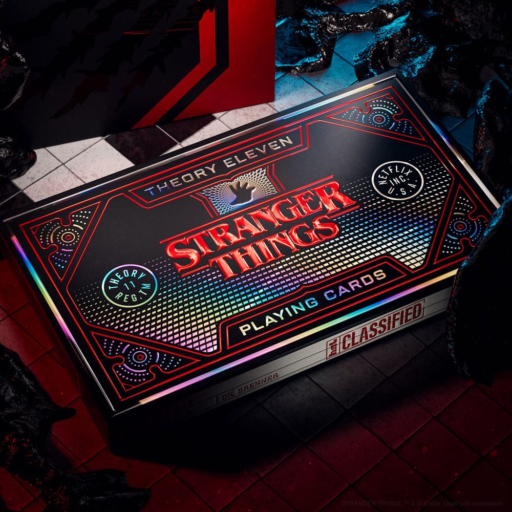 Stranger Things Spilling Cards Box Set (3 dekk)