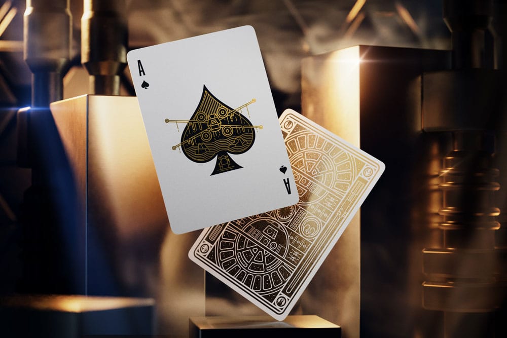 Star Wars Playing Cards Gold Version