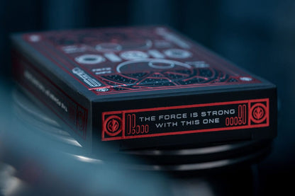 Star Wars som spiller kort rød versjon