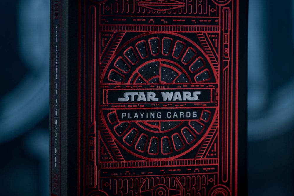 Star Wars som spiller kort rød versjon