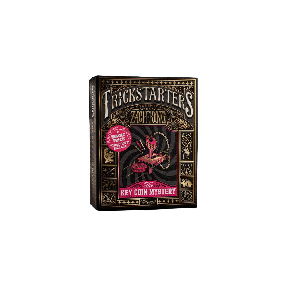 Trickstarters af Zach King Magic Trick Box Nøglemøntmysteriet