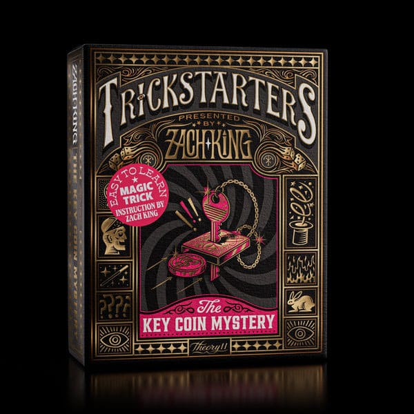 Trickstarters af Zach King Magic Trick Box Nøglemøntmysteriet