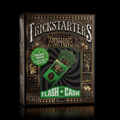 Trickstarters de Zach King Caja para trucos de magia Flash Cash