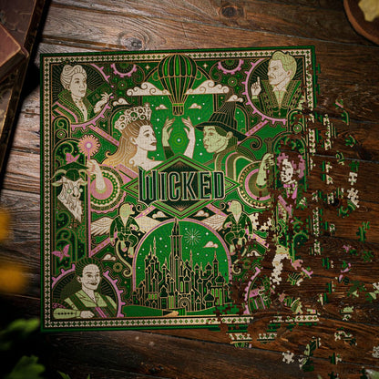 Böses mehrdimensionales Puzzle (1000 Teile)