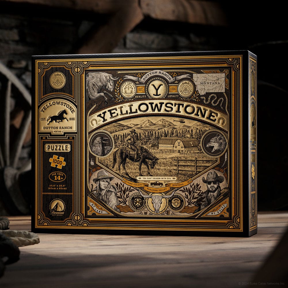 Yellowstone Mehrdimensionales Puzzle (1000 Stücke)