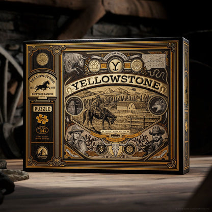 Yellowstone Mehrdimensionales Puzzle (1000 Stücke)