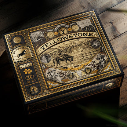 Yellowstone Mehrdimensionales Puzzle (1000 Stücke)