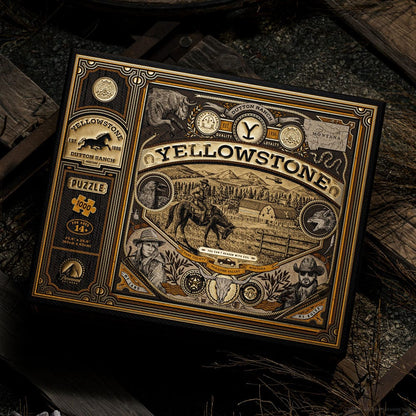 Yellowstone Mehrdimensionales Puzzle (1000 Stücke)