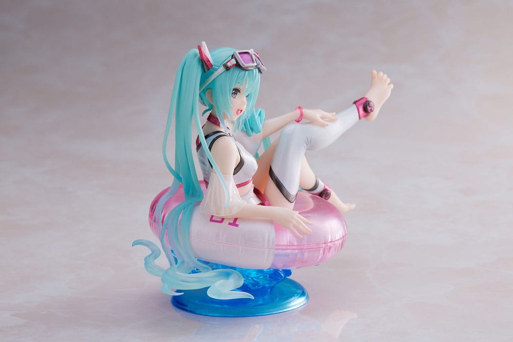 Hatsune Miku Wonderland PVC Statue Aqua Float Girls Figure Hatsune Miku Reissue 18 cm