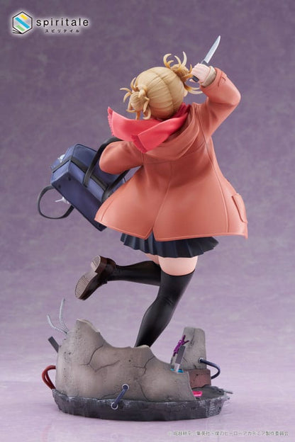 Min helt akademia pvc statue 1/7 himiko toga duffel frakke ver. 27 cm