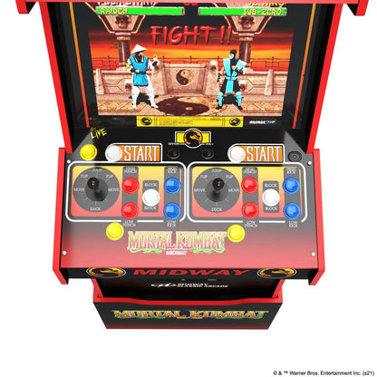 Arcade1Up Arcade Video Game Mortal Kombat / Midway Legacy 30th Anniversary Edition 154 cm