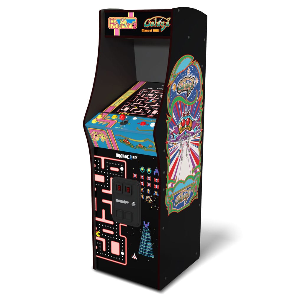 Arcade1up Arcade Video Classe de '81 Mme Pac-Man / Galaga Deluxe 155 cm