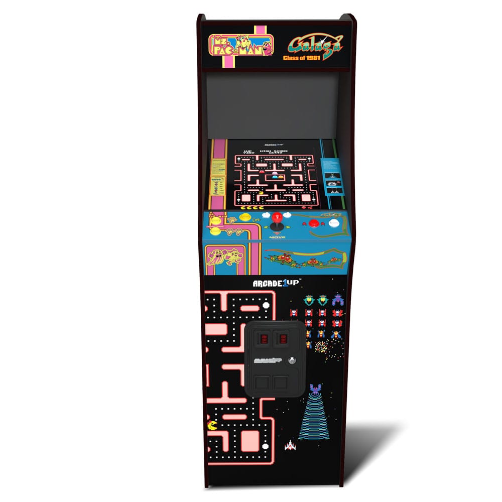 Arcade1up Arcade Video Classe de '81 Mme Pac-Man / Galaga Deluxe 155 cm