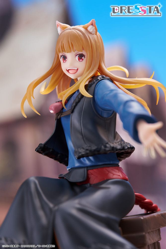 Spice and Wolf: el comerciante se encuentra con el sabio lobo Dressta PVC Statue Holo 24 cm