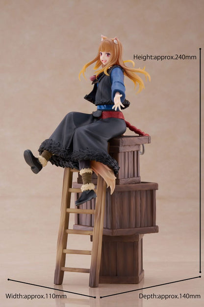 Spice and Wolf: el comerciante se encuentra con el sabio lobo Dressta PVC Statue Holo 24 cm