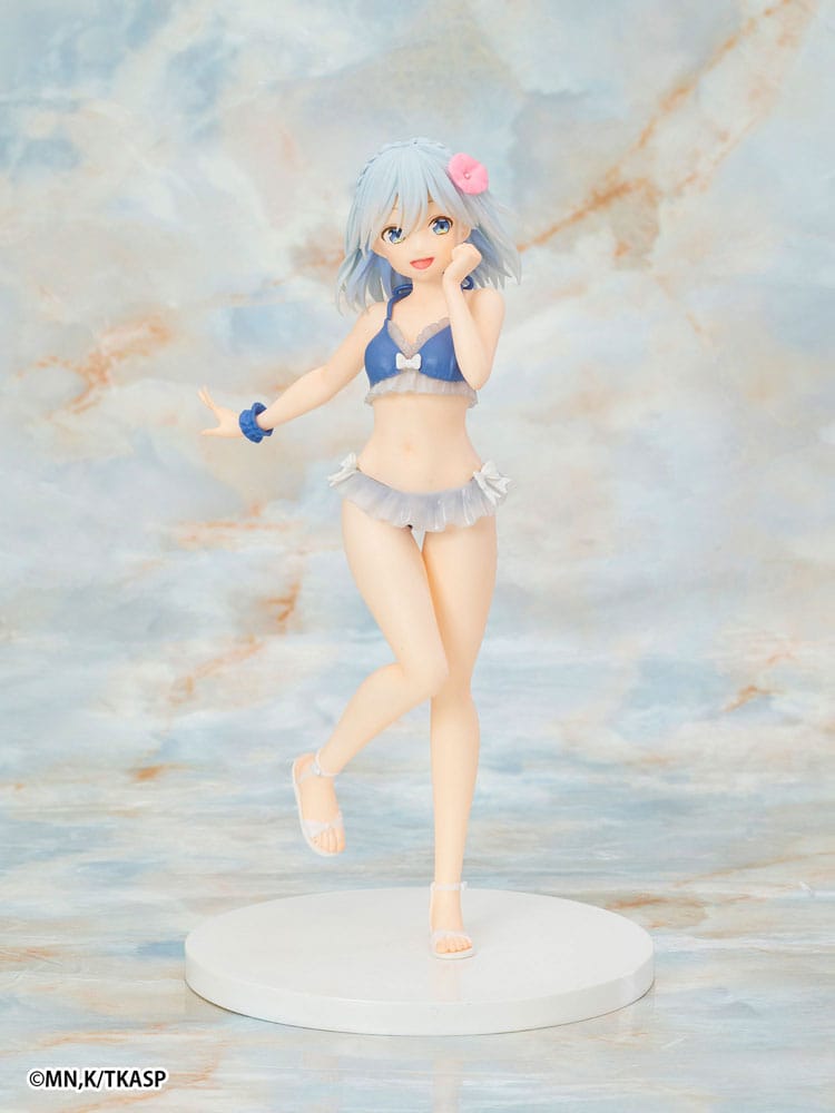 Corre el nudo con una estatua de PVC hermana de Amagami ASAHI AMAGAMI 18 CM