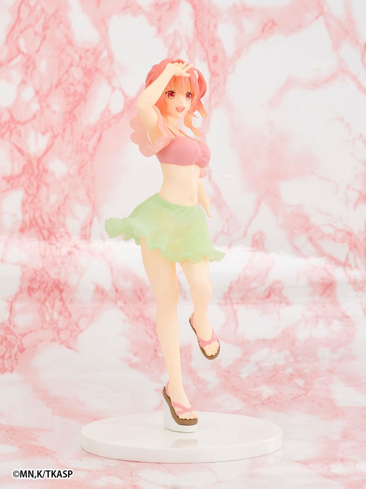 Binding knuden med en amagami søster kernemul PVC -statue Yuna Amagami 18 cm