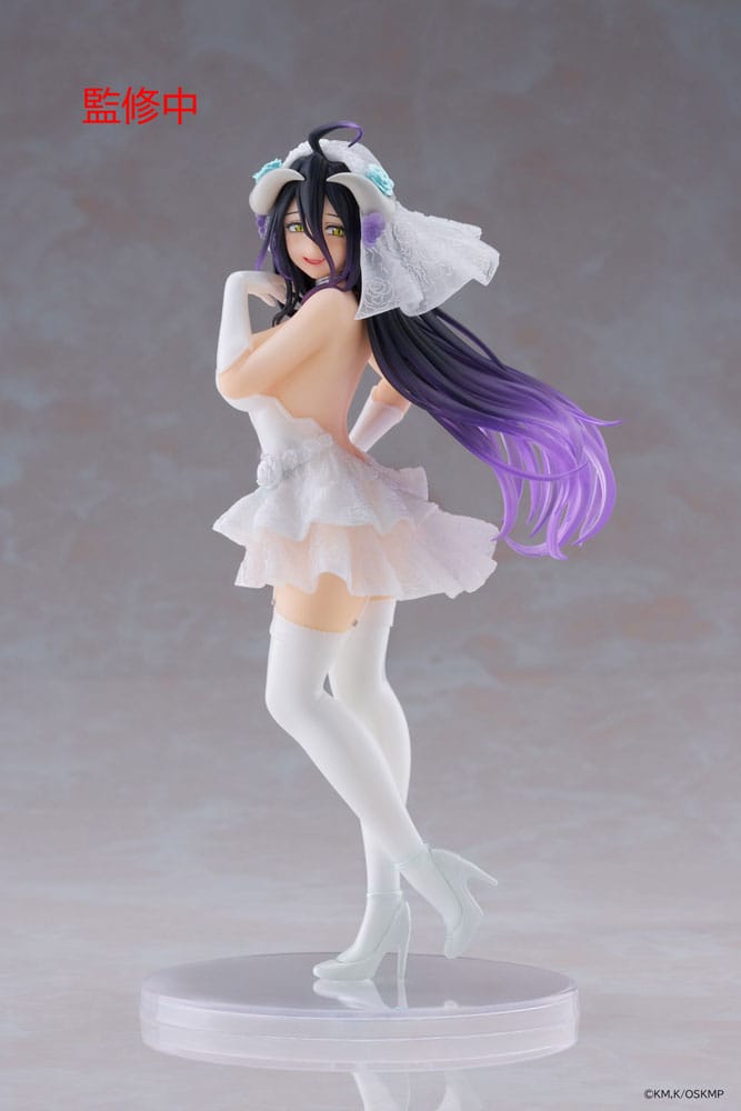 Overlord Coreful PVC Statue Albedo Hochzeit ver. 18 cm