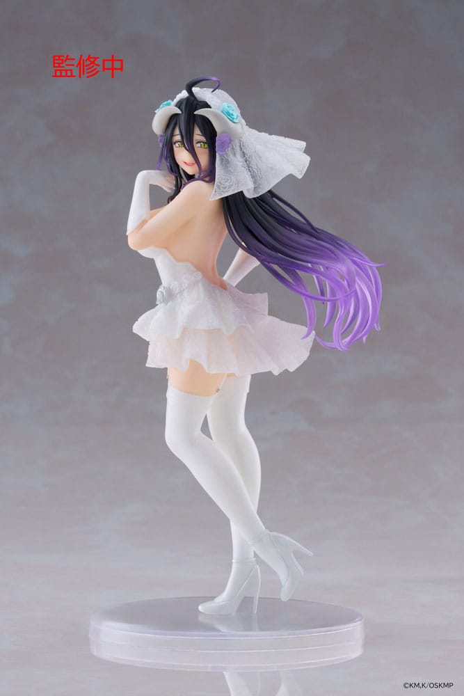 Overlord Coreful PVC Statue Albedo Hochzeit ver. 18 cm