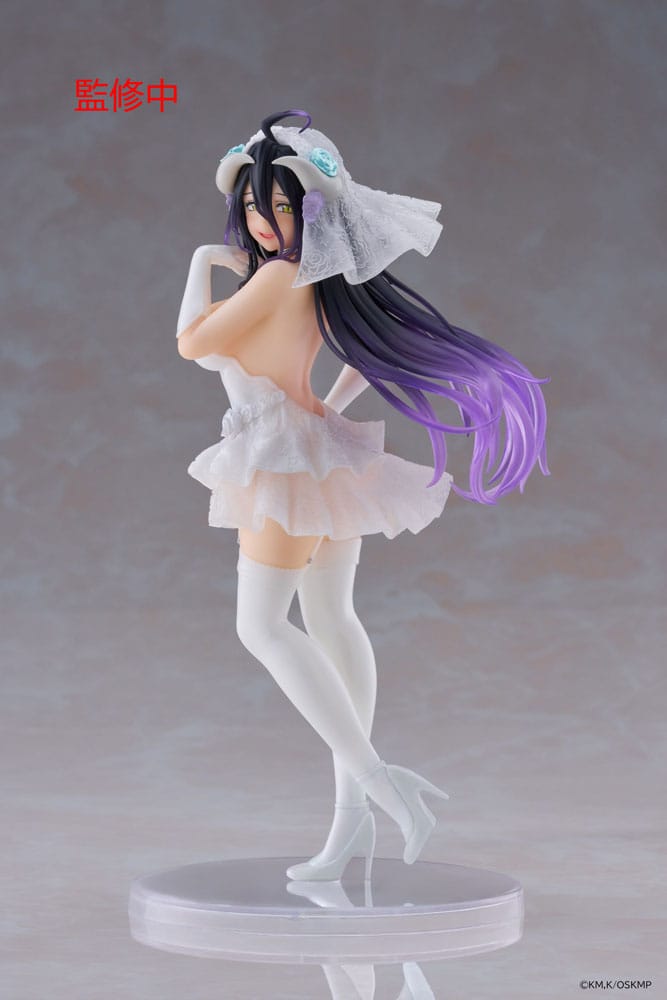 Overlord Coreful PVC Statue Albedo Hochzeit ver. 18 cm