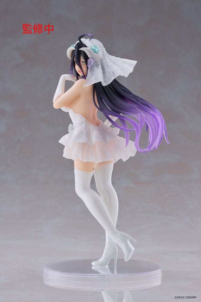 Overlord Coreful PVC Statue Albedo Hochzeit ver. 18 cm