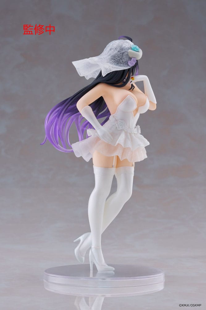 Overlord Coreful PVC Statue Albedo Hochzeit ver. 18 cm