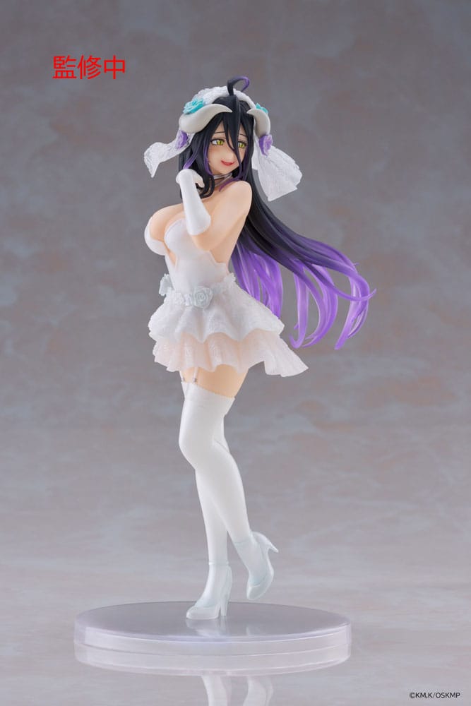 Overlord Coreful PVC Statue Albedo Hochzeit ver. 18 cm