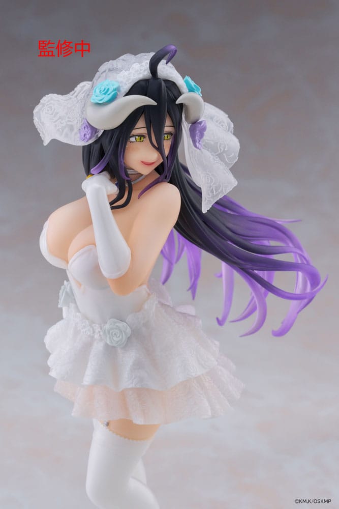 Overlord Coreful PVC Statue Albedo Hochzeit ver. 18 cm